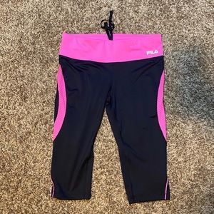 Fila workout capris